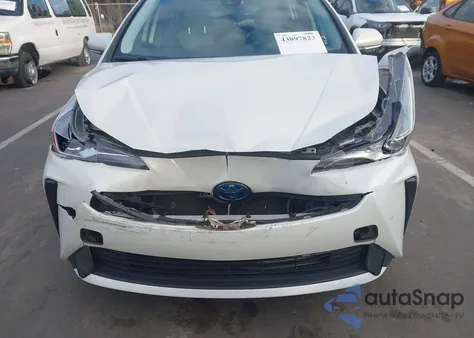 2019 Toyota Prius Le from USA, damaged, VIN JTDKARFU3K3097443